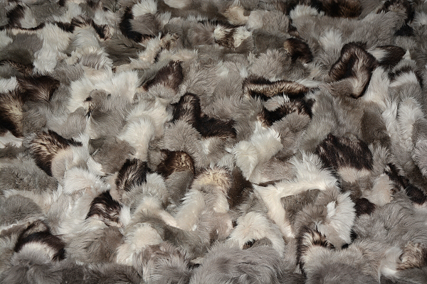 Echtpelzdecke Doppelgröße - Tagesdecke Ehebett